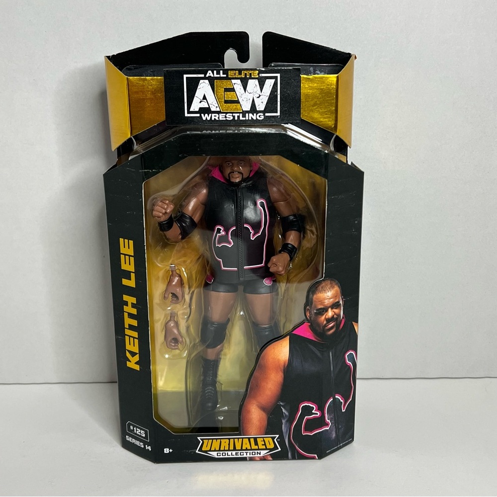 AEW Wrestling Action Figure Keith Lee